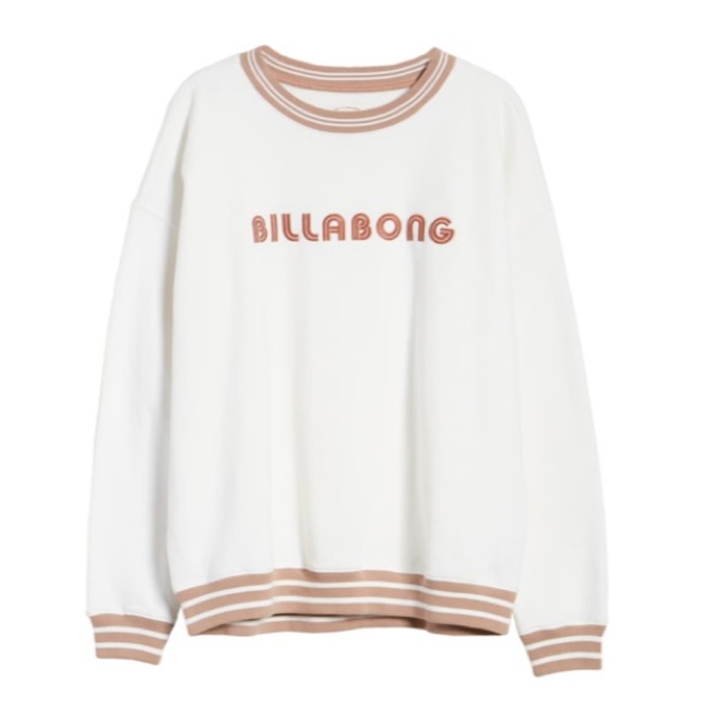 Billabong crew neck sweatshirt NWT